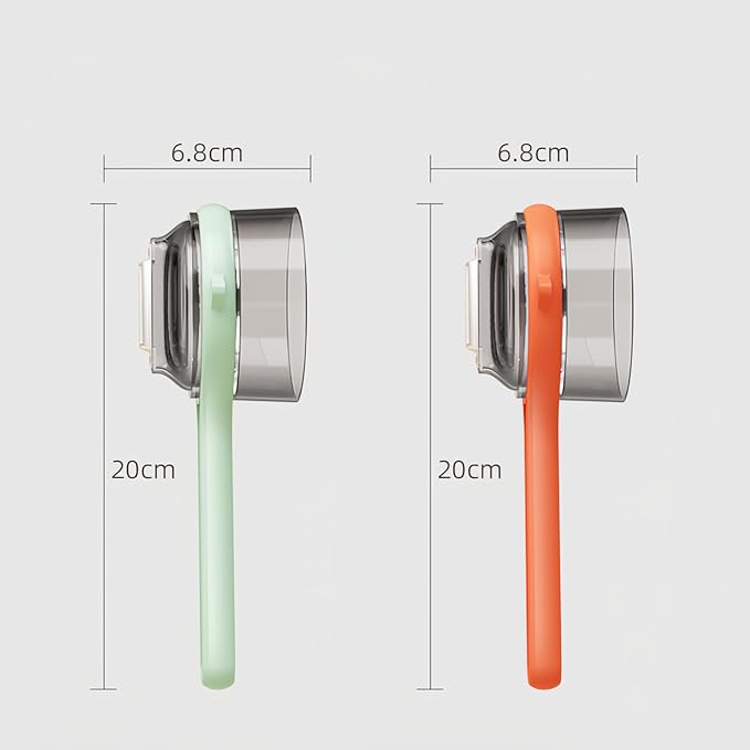 Peeling Knife With Storage Box, Fruit And Vegetable Peeler With Container, Double-Sided Stainless Steel Multi-Function Peeler For Home Kitchen (D-2pcs Orange)