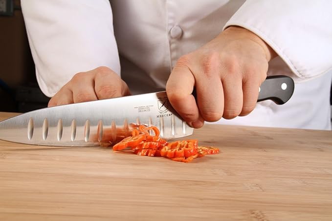 Mercer Culinary 8-Piece Renaissance Board 7 Magnetic Knife Set, 14 1/8 x 10 1/4, Stainless Steel