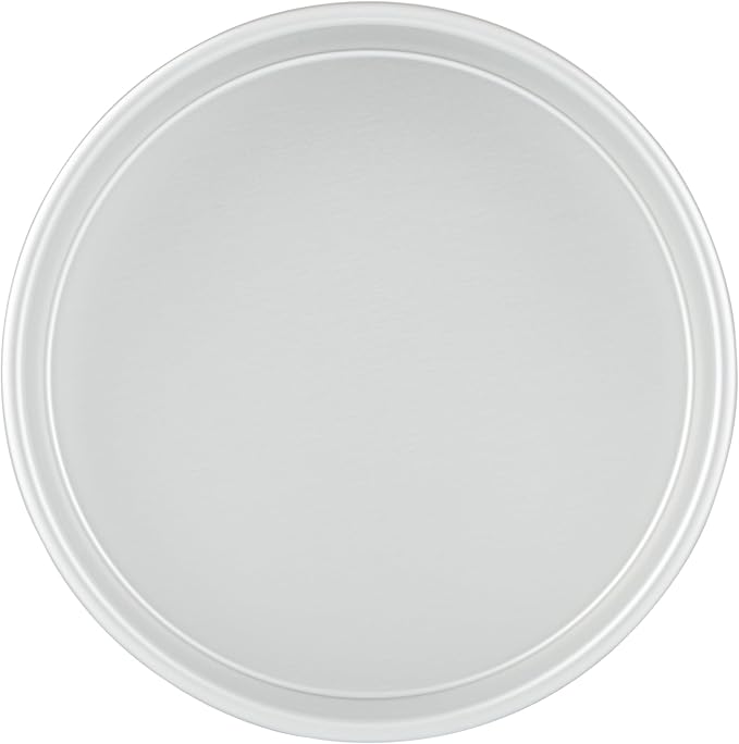 Restaurantware-Met Lux 9 x 3 Inch Straight-Sided Baking Tin, 1 Round Cake Pan - Oven-Ready, Freezable, Anodized Aluminum Round Baking Pan, Greaseproof, For Layer Birthday Cake