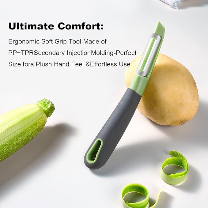 Fanmusic Swivel peelers - potato peelers,Fruit and vegetable peelers for kitchen (2 pack)