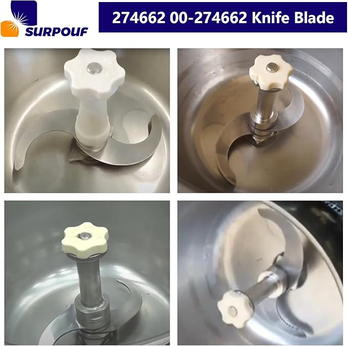 274662 Knife Blade 00-274662 For Hobart Cutter Mixer/Vertical Chopper HCM450 HCM450C HCM300 replace 00-122295 Stainless steel(Each)