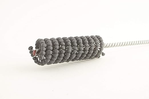 Brush Research BC7M18 FLEX-HONE®, 0.276" (7mm) Diameter, 180 Grit, Silicon Carbide, For Mild Steel, Stainless Steel, Cast Iron and Softer Ferrous Materials