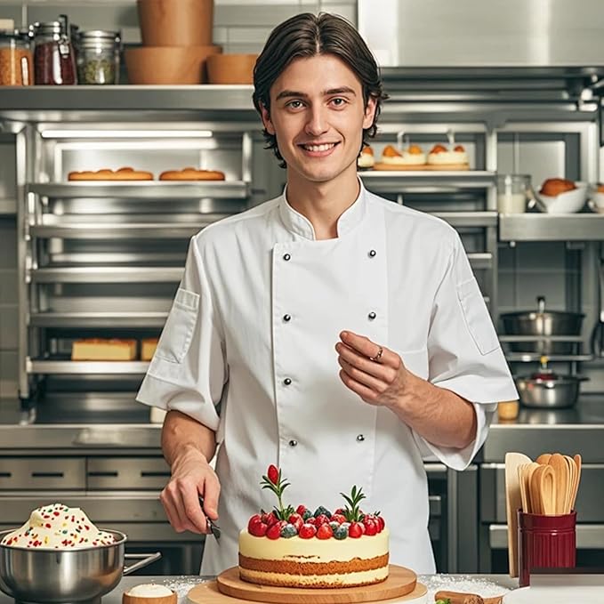 Easy Release Pans Round with Lever, 9.7" Quick Release Easy-Out Cake Pan Set, Baking Tools PansRound, House Non-Stick-Round Baking Mold for Baking All Kinds (1pcs)