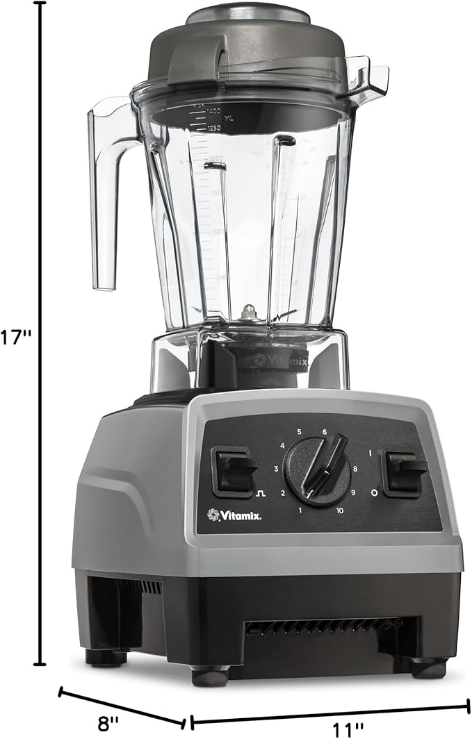Vitamix Explorian E310 Blender, Professional-Grade Kitchen Blender for Smoothies, Soups, Juices and More, 10-Speed, Stainless Steel Blades, Self-Cleaning Kitchen Appliance, 48 Oz Container, Slate