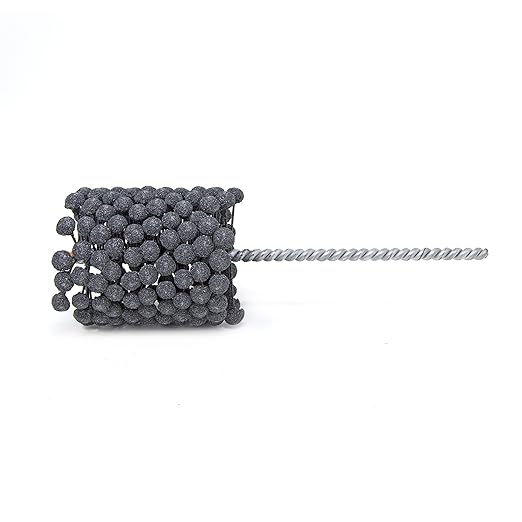 Brush Research BC21480 FLEX-HONE®, 2-1/4" (57.2mm) Diameter, 80 Grit, Silicon Carbide, for Mild Steel, Stainless Steel, Cast Iron and Softer Ferrous Materials
