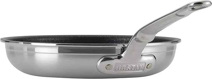 Hestan - ProBond Collection - Professional Clad Stainless Steel Frying Pan, Induction Cooktop Compatible, 8.5-Inch