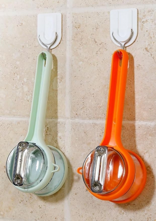 2-Piece Set Peeler With Container,Multi-functional Kitchenfruit Peeler,Suitable for Fruits And Melons Vegetable Peeler With Container,Easy to Improve Kitchen Efficiency