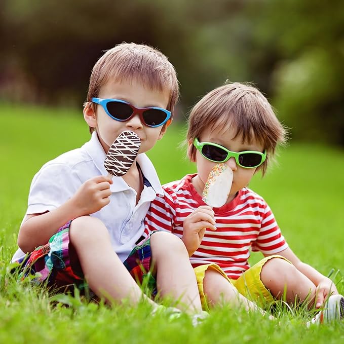 Ozera Silicone Popsicles Molds, 2 Pack Reusable Cake Pop Molds Popsicle Maker Ice Pop Cakesicle Molds with 50 Wooden Sticks & 50 Popsicle Bags for DIY Popsicles