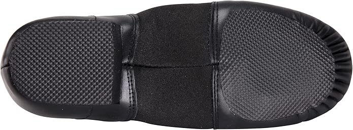 Linodes Unisex Leather Upper Jazz Shoe Slip-on for Women and Men's Dance Shoes
