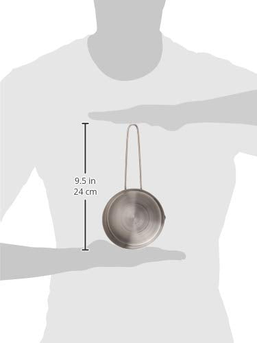 American METALCRAFT, Inc. MCW200 2-Cup Stainless Steel Measuring Cup with Wire Loop Handle, Silver