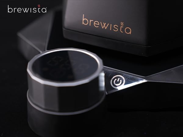 Brewista X Series Electric Gooseneck Kettle, Stainless Steel Water Boiler, Precise Digital Temperature Control, Fast Boiling, Keep Warm, Auto Shut-Off for Pour-Over Coffee & Tea, Home, 0.8L, Black