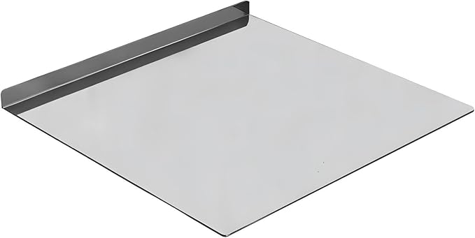 Large Stainless Steel Cutting Board,Suitable for Cutting Meat,Dicing,Vegetables,Fruits,Bread and Baking.ItIsConvenienttoClean,EasytoStoreandCan Be Washed in a Dishwasher (15.8 * 23.6in)