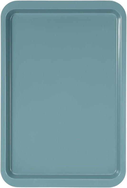 CHEFMADE Sheet Pan, Nonstick 15-Inch Rimmed Cookie Sheet for Baking, Baking Sheet Bakeware for Oven （Green）