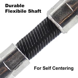 Engine Cylinder Hone Tool 2"-7" Diameter Adjustable Deglazer Kit with 3-Piece 4" Long Stones 220 Grit