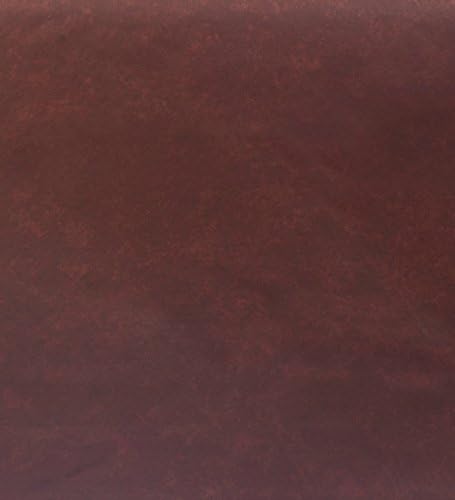 Yourtablecloth Heavy Duty Vinyl Rectangle or Square Tablecloth – 6 Gauge Heavy Duty Tablecloth – Flannel Backed – Wipeable Tablecloth with Vivid Colors & Many Sizes 52 x 90 Rust Print