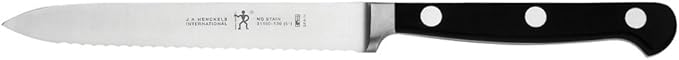HENCKELS Classic Razor-Sharp 7-Piece Knife Set, Chef Knife, Bread Knife, German Engineered Informed by 100+ Years of Mastery