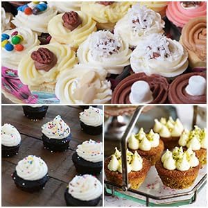 CAKETIME Silicone Muffin Pan- 24 Cups Mini Muffin Pan, Regular 12 Cups Cupcake Pan, 12 Cups Mini Loaf Pan Bakeware Sets