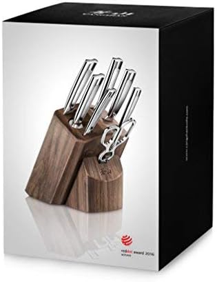 Cangshan N1 Series 1022612 German Steel Forged 8-Piece Knife Block Set, Walnut