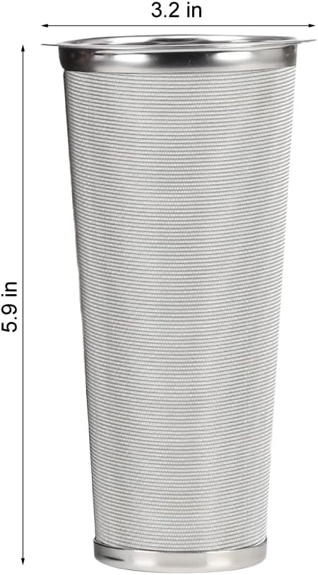 MODERNJOE'S Premium Cold Brew Coffee Filter for 1 Quart Wide Mouth Mason Jars. Cold Brew Coffee Maker. Perfect for Iced Coffee and Tea. 50 Micron EXTRA Fine Mesh 304 Stainless Steel
