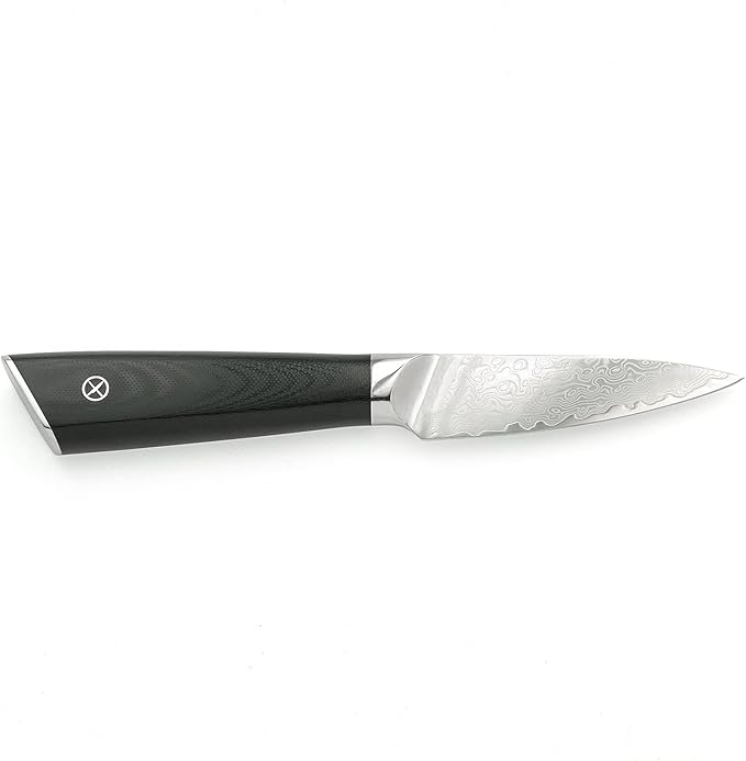 Mercer Culinary M13791 Premium Grade Super Steel, 3.5-Inch Paring Knife, G10 Handle