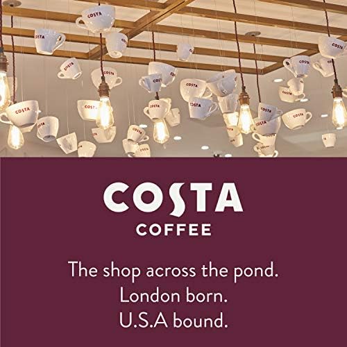 Costa Coffee Whole Bean Coffee, Signature Blend Medium Roast, 12oz each, Rainforest Alliance Certified