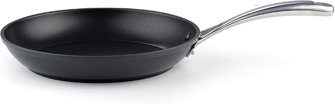 Cooks Standard Frying Omelet Pan, Classic Hard Anodized Nonstick 8-Inch/20cm Saute Skillet Egg Pan, Black
