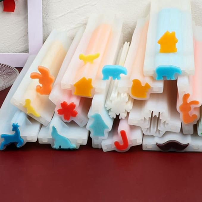 House Tube Column Silicone Soap Candle Mold Embed Soap Making Supplies Silicone Mold for Soap