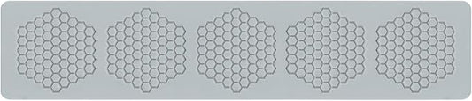 Honeycomb Bee Silicone Molds, Bee Lace Fondant Molds and Embossing Lace Fondant Mold for Cupcake Cake Decorating Sugar Chocolate Candy Baking Mold