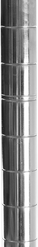 Shelving Inc. 14" d x 60" w Chrome Wire Shelving with 2 Tier Shelves, Weight Capacity 800lbs Per Shelf