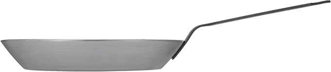 Matfer Bourgeat Black Carbon Steel Frying Pan, 12 5/8"
