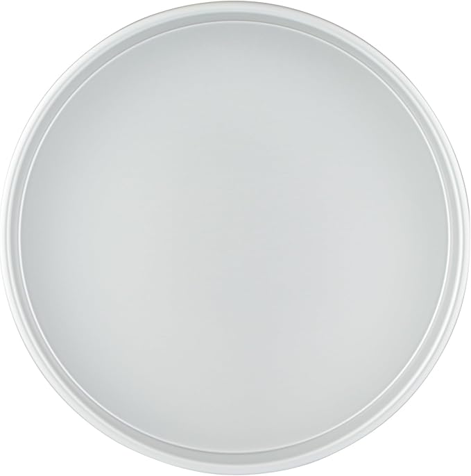 Restaurantware-Met Lux 16 x 3 Inch Straight-Sided Baking Tins, 12 Round Cake Pans - Oven-Ready, Freezable, Anodized Aluminum Round Baking Pans, Greaseproof, For Layer Birthday Cakes