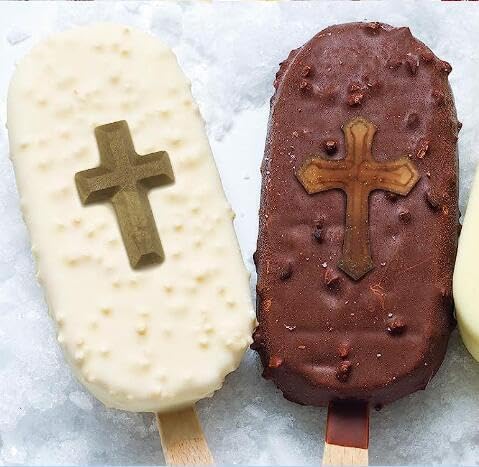Cross Molds Silicone,2 Pcs Baptism Cake Decorations Cross Cake Mold Cross Mold Baptism Cake Toppers for Baptism Party Supplies