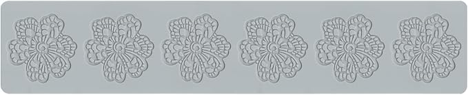 Embossing Lace Fondant Mold, Multi Circle Flowers Lace Mat Wedding, Silicone Molds for Cake Decorating Tool, Cake Lace Molds