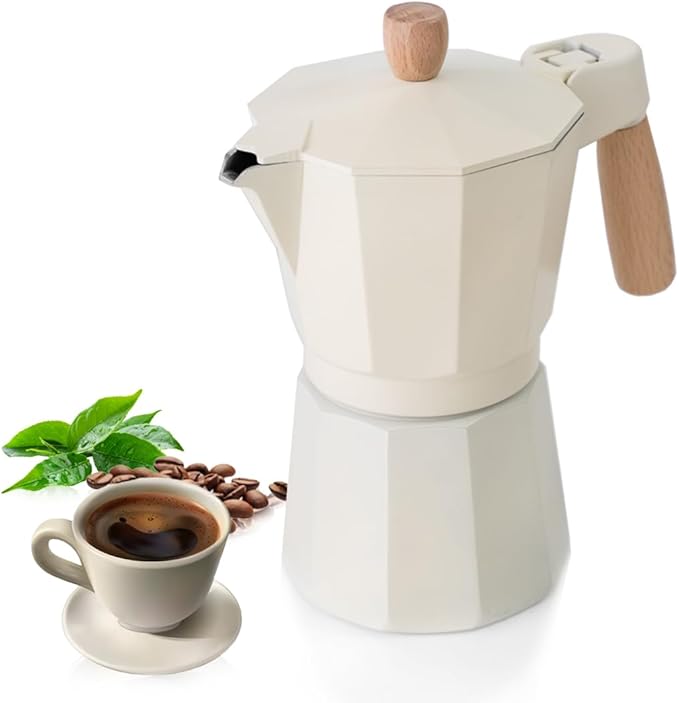 ANGORA BRANDS Moka Pots - Moka Espresso Coffee Maker - Espresso Pot - Versatile Stovetop Coffee Maker - Moka Pot by Vondra