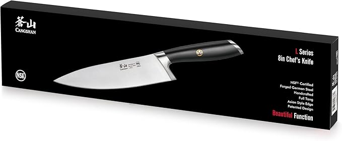 Cangshan L Series 1026870 German Steel Forged 8" Chef's Knife