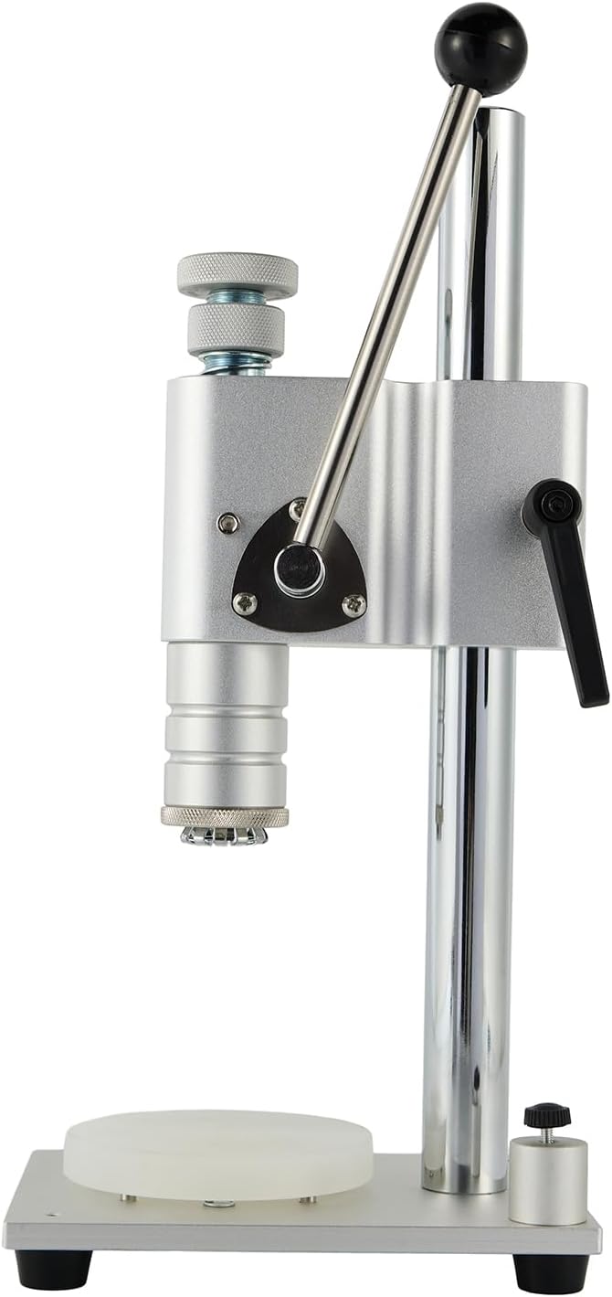 Yoolenatu Manual desktop perfume bottle crimping and capping tool machine, perfume bottle crimper,perfume bottle sealing machine (18 mm)