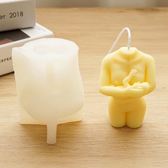 Baby & Portrait Silicone Molds - 3D Soap & Resin Casting Molds - Candle Making Craft Supplies