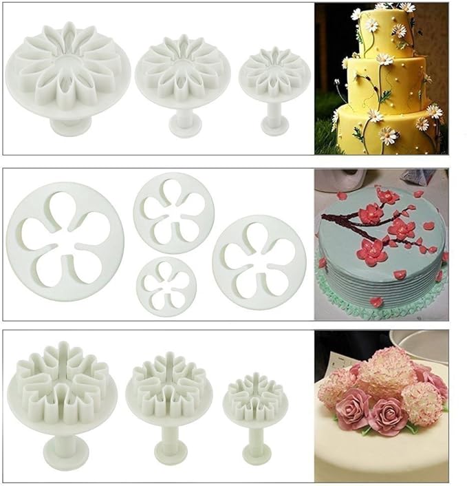 Fondant Tools - Fondant Cake Sugarcraft Alphabet Letters Cutters Cake Decorating Tools Cutters Icing Modelling Tool Kit Rolling Pin, Smoother, Embosser Mould Tools,Scissors