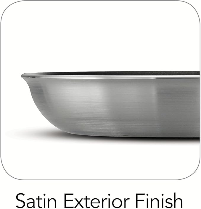 Tramontina Professional 10-Inch Non Stick Frying Pan, Heavy-Gauge Aluminum Skillet with Reinforced Nonstick Coating, Red Handle, Dishwasher and Oven Safe