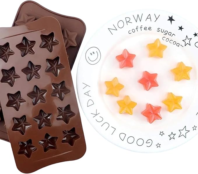 4 Pack:Chocolate Molds Silicone,Flowers Silicone Molds,Cake Chocolate Mold, Wedding Cake Decorating Tools,Fondant Sugarcraft Cake Molds.Non-Stick and Food Grade Silicone Molds for Chocolate Candies.
