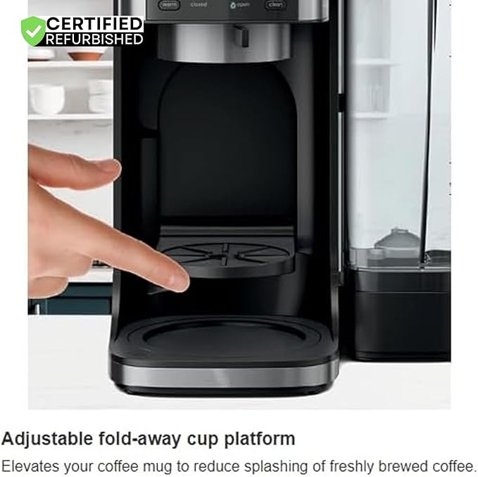 Ninja CFP105 DualBrew Hot & Iced Coffee Maker Black (Renewed) Bundle with 2 YR CPS Enhanced Protection Pack