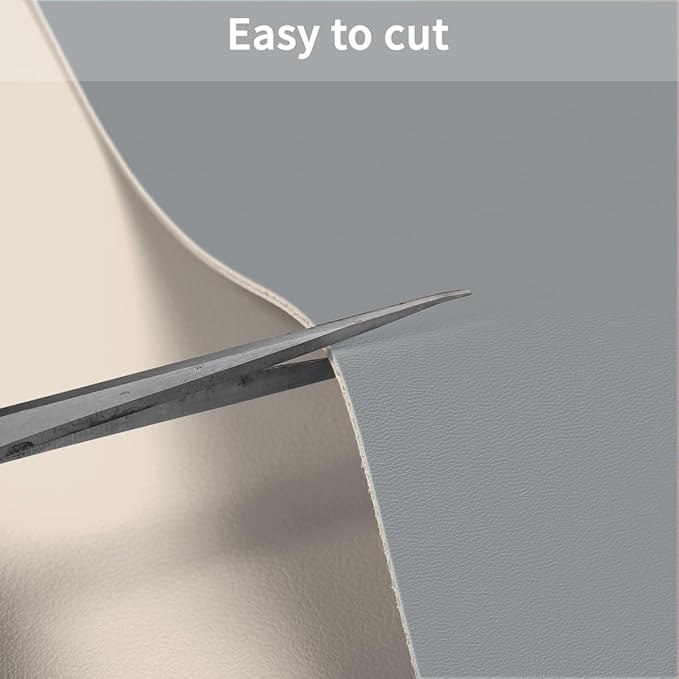 Dining Table Cover Protector for Dining Room Table - Can Be Used On Both Sides Waterproof and Easy to Clean Good Flatness Used for Dining Table(Off White+Light Gray 44x78)
