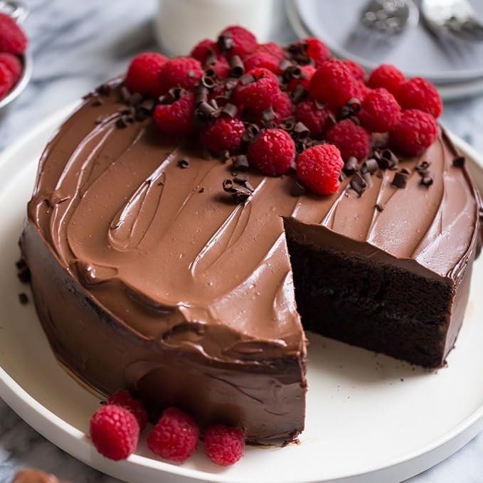 9 Inch Round Cake Pan, Metal Reinforced Frame Silicone Cake Mold for Baking with Handle Easy to Move Confetti