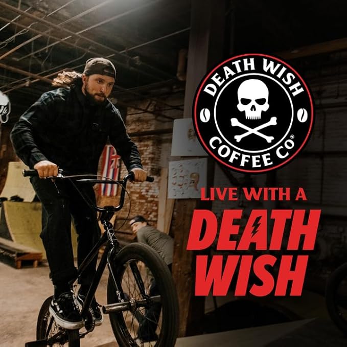 Death Wish Coffee, Single Serve Coffee Pods - Fair Trade - Blueberry Vanilla Flavored