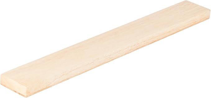 Mercer Culinary Rubberwood Magnetic Bar, 18 Inch x 2-3/8 Inch x 3/4 Inch, Brown