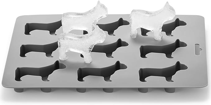 French Bulldog Ice Cube Mold, Fun Shapes Frenchie Bull Dog Ice Cube Tray, Silicone Dog Treat Mold, Cute Novelty French Bulldog Gifts for Baking & Freezing Decor, BPA Free & Heat Resistant
