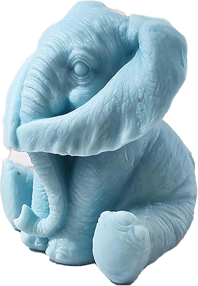 Hold Hand Elephant Resin Mold - 3D Silicone Mold for Candle Making & Jewelry Casting