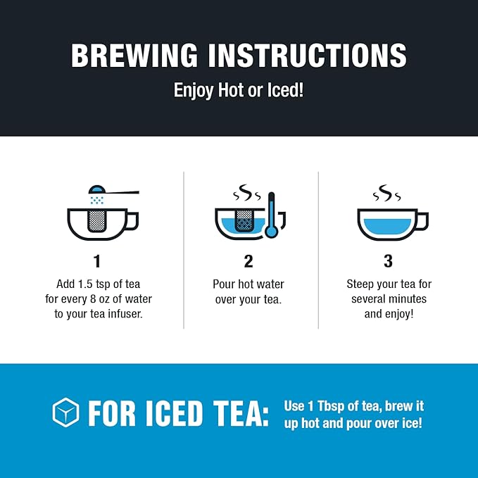 Tiesta Tea - Love & Warmth Loose Leaf Tea Gift Set, Loose Leaf, 6-Flavor Premium Variety Pack with Ball Strainer for Steeping, Brewing, and Enjoying, Valentines Day Assortment to Make Hot or Iced