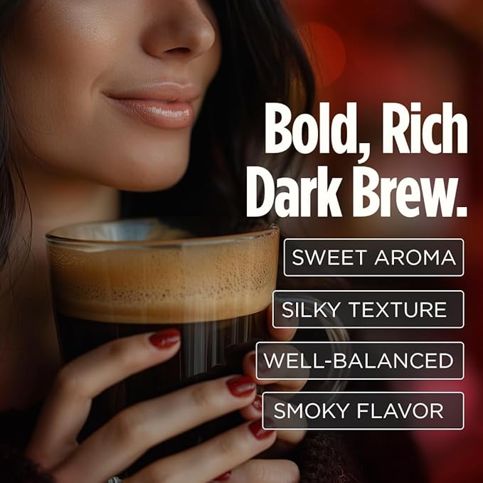 VitaCup Energy Dark Roast Coffee Pods, Boost Focus & Metabolism, Antioxidants, B Vitamins, Bold & Smooth,100% Arabica Coffee, Recyclable Single Serve Pod Compatible with Keurig K-Cup Brewers,16 Ct