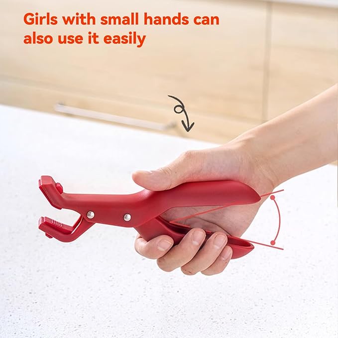 Hot Plate Grippers, Hot Plate Gripper Lifters Tongs, Multi-function Anti-Scald Bowl Clip, Silicone Non-slip Hot Dish Plate Holder, Kitchen Utensil for Bowls,Pans,Dishes (Mix-2pcs)